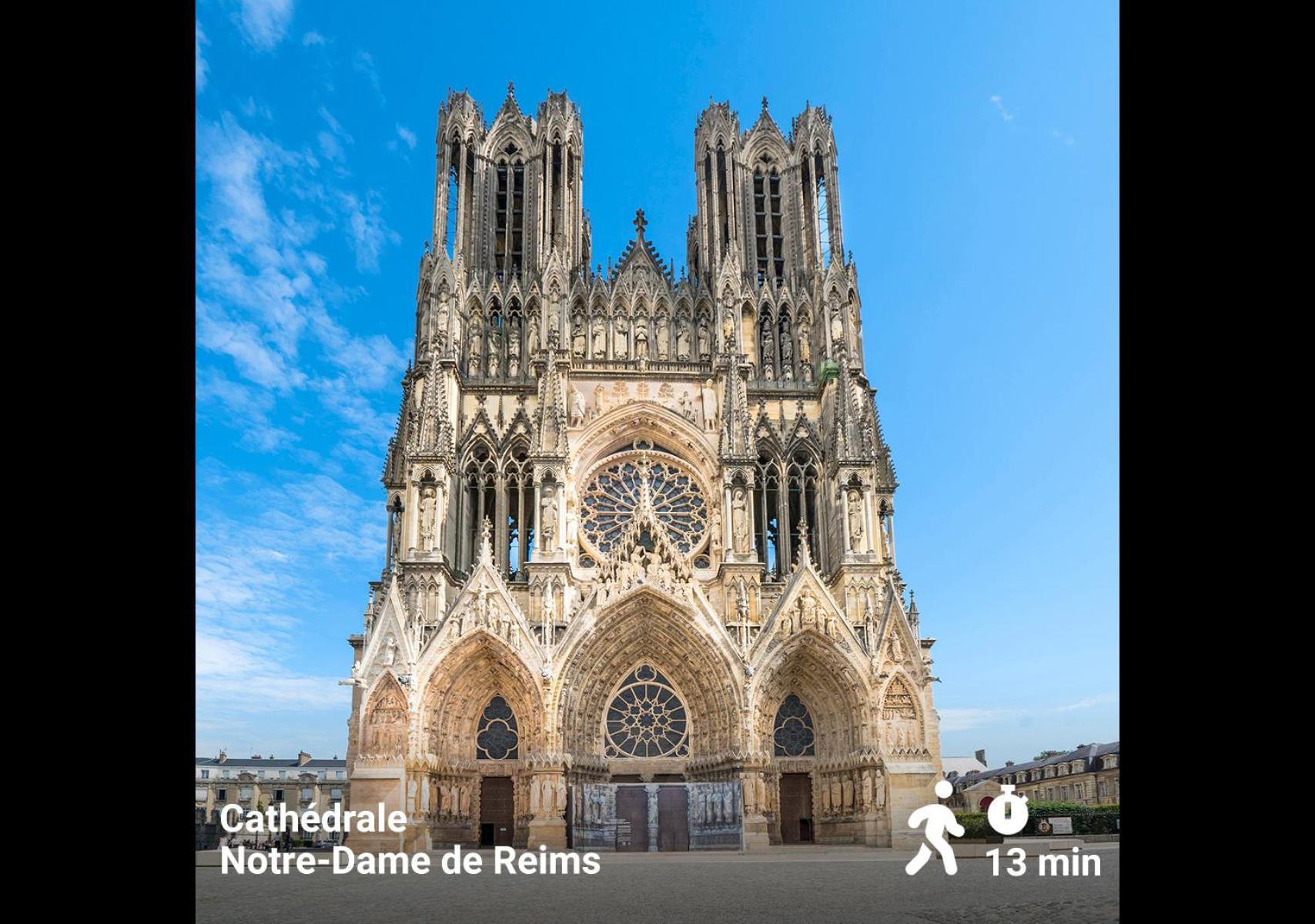 Coeur Des Moissons, Centre Ville Avec Parking Prive Reims Exterior photo