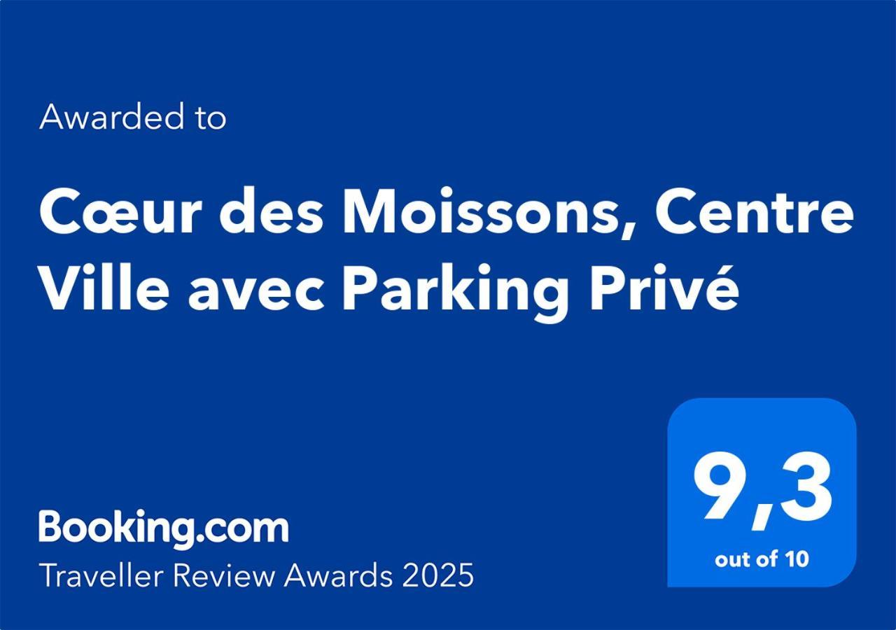 Coeur Des Moissons, Centre Ville Avec Parking Prive Reims Exterior photo